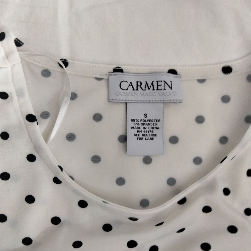 ⬇️Price Drop!⬇️Carmen Polka dot Blouse in size S - Picture 4 of 4